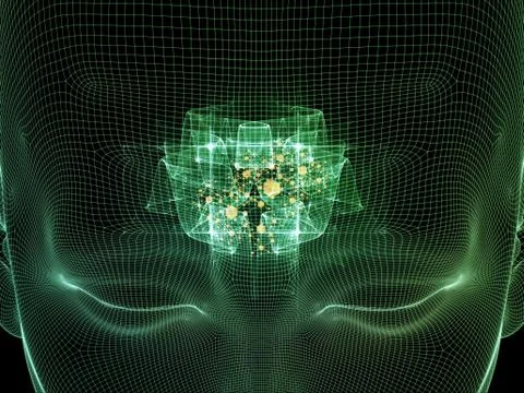 Artificial Mind Stock Illustration