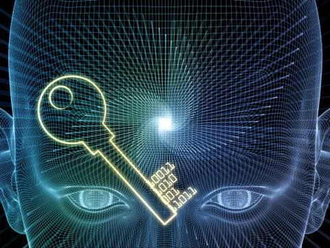 Artificial Mind Stock Illustration