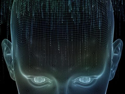 Artificial Mind Stock Illustration