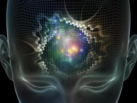 Artificial Mind Stock Illustration