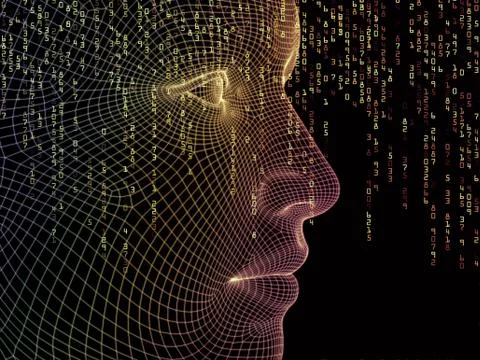 Artificial Mind Stockillustratie