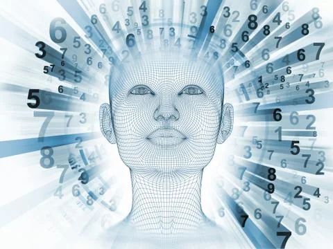 Artificial Mind Ilustración de archivo