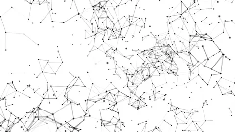 Artificial neural network nodes for solving AI artificial intelligence problems Stock Footage 300233099