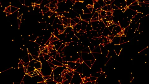 Artificial neural network nodes for solving AI artificial intelligence problems Stock Footage 301496137