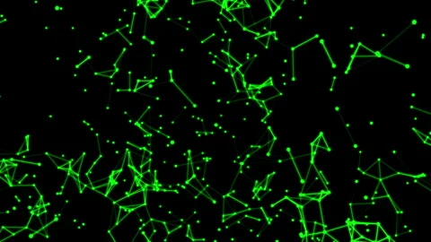 Artificial neural network nodes for solving AI artificial intelligence problems Stock Footage 301864653