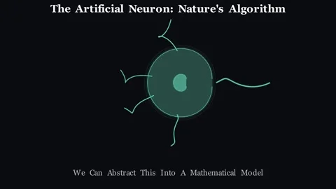 The Artificial Neuron - Nature's algorithm Stock-Footage 338446183