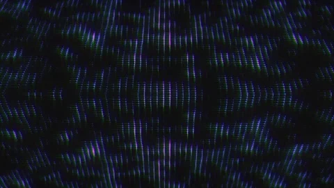 Artificial patterns manifest in vibrant colors and textures Video stock 310664827