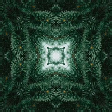Artificial pine Stock Illustration