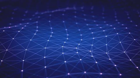 Artificial plexus web concept abstract Illustration