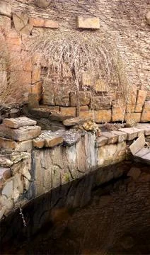 Artificial pond Stock Photos