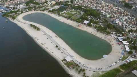 Artificial pool Stock Footage 116440099