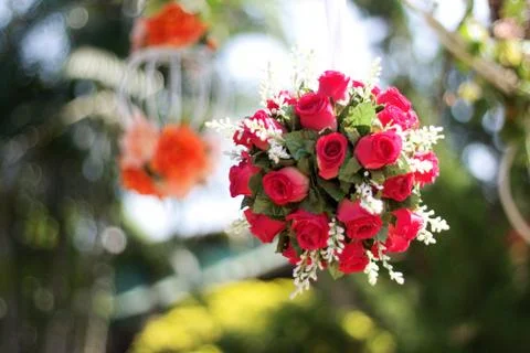 Artificial rose  Stock Photos