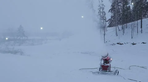 Artificial snow 003 動画素材 34147606