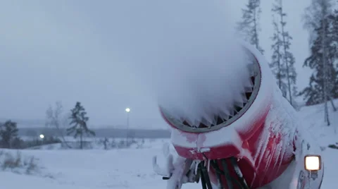 Artificial snow 004 動画素材 34147551