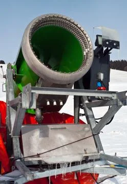 Artificial Snow Cannon Stock Photos