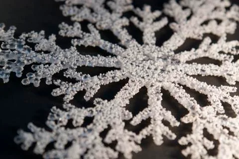 Artificial snowflake Stock Photos