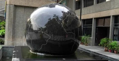 An artificial structure of globe hd image Stock Photos