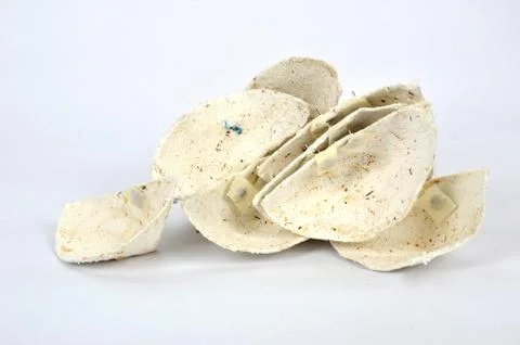 Artificial swallow nests Stock Photos