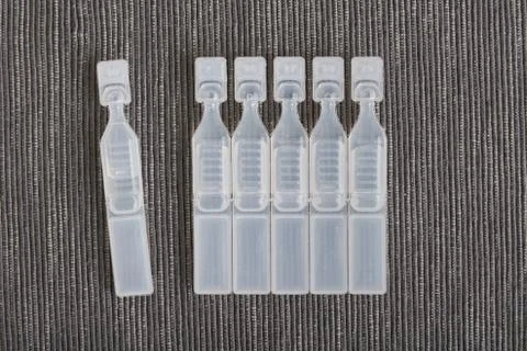 Artificial tear eye drops Stock Photos