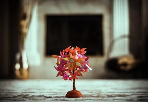 Artificial tree Foto stock