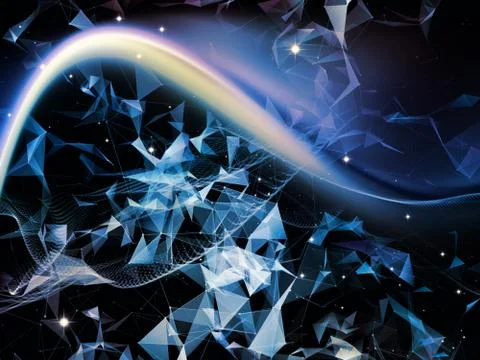 Artificial Virtual World イラスト素材