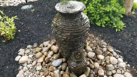 Artificial waterfall 3 Video stock 90914173