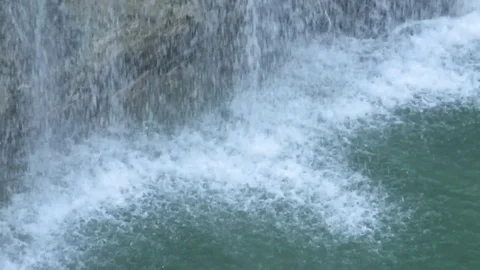 Artificial waterfall Stock Footage 104394612