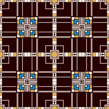 Artificially generated square Stock Illustration