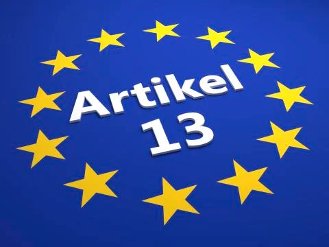 Artikel 13 Stock Illustration