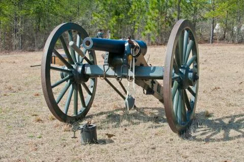 Artillery camp 스톡 사진