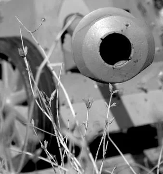 Artillery piece Stock Photos