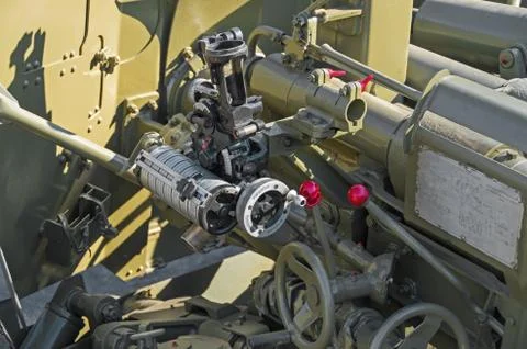 Artillery sight Stock Photos