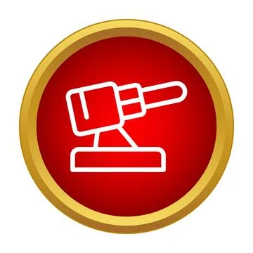 Artillery weapon icon representing war and defense concept Stock Illustration