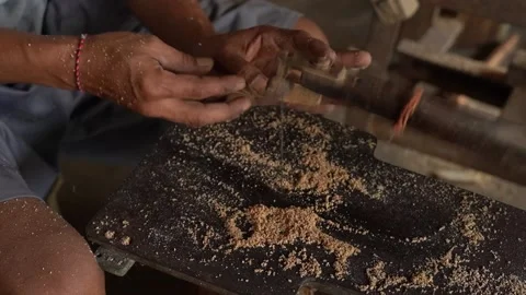 Artisan in Bali Stock Footage 214668566