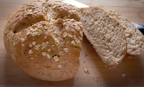 Artisan bread loaf Stock Photos