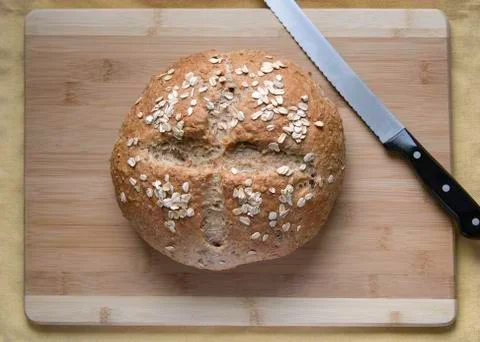 Artisan bread loaf Stock Photos