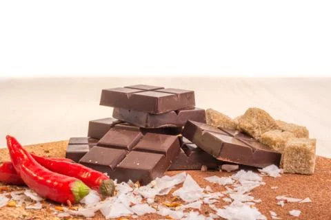 Artisan chocolate Stock Photos