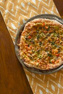 Artisan Pizza Stock-Fotos