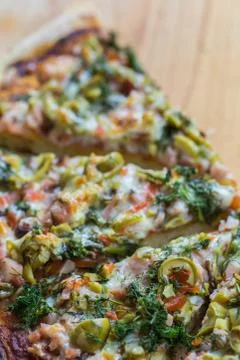 Artisan pizza Stock Photos