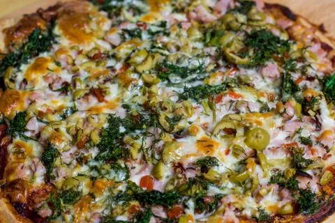 Artisan pizza Stock Photos