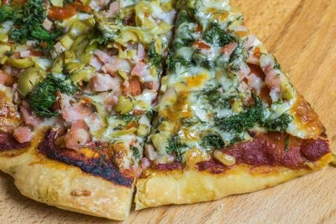 Artisan pizza Stock Photos