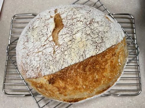 Artisan sourdough bread Stock Photos