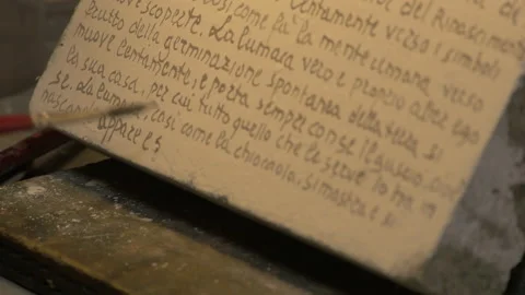 Artisan work in Viterbo Stock Footage 153939558