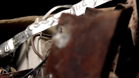 Artisan workshop that builds a belt for a Tyrolean tracht Stockbeeldmateriaal 77020425