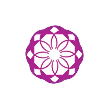 Artisanal circle Stock Illustration