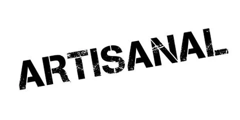 Artisanal rubber stamp Stock Illustration