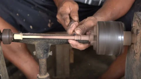 Artisans in Bali Stock Footage 214691606