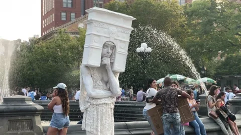 Body Paint Public Stock Video Footage Royalty Free Body Paint Public