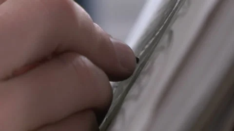An artist draws Stock Footage 49861877