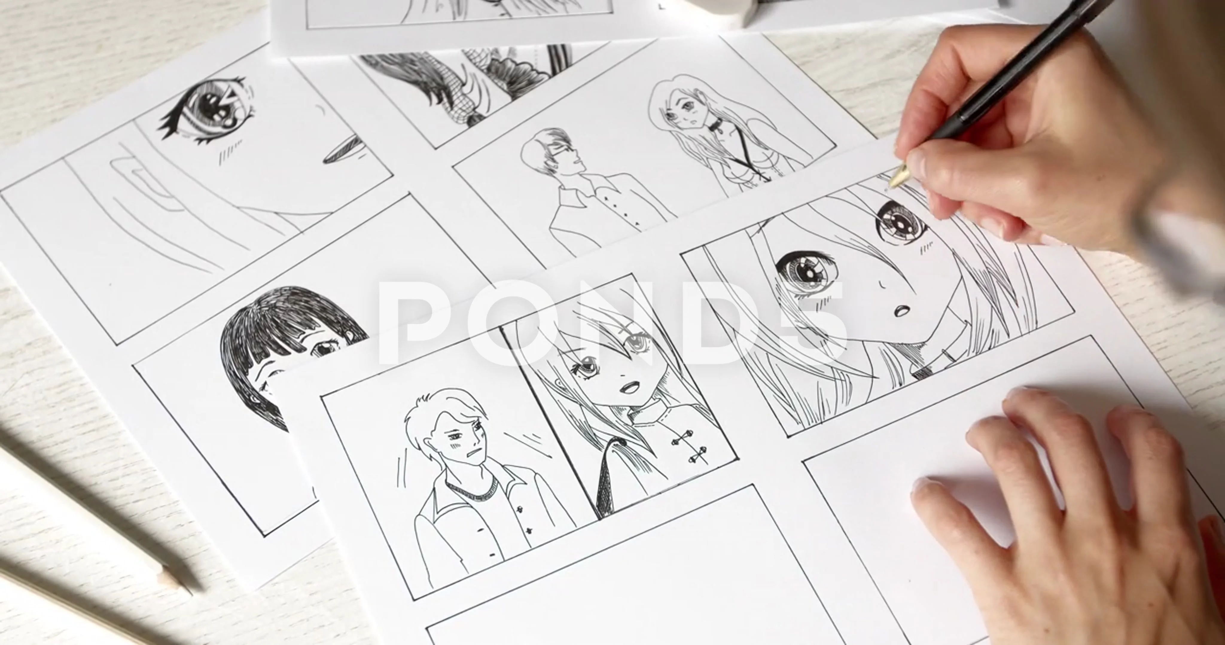 Storyboard by Makoto Shinkai Vol. 2 - Your Name. Book - Anime Books | 영감을  주는 캐릭터, 스토리 보드, 애니메이션
